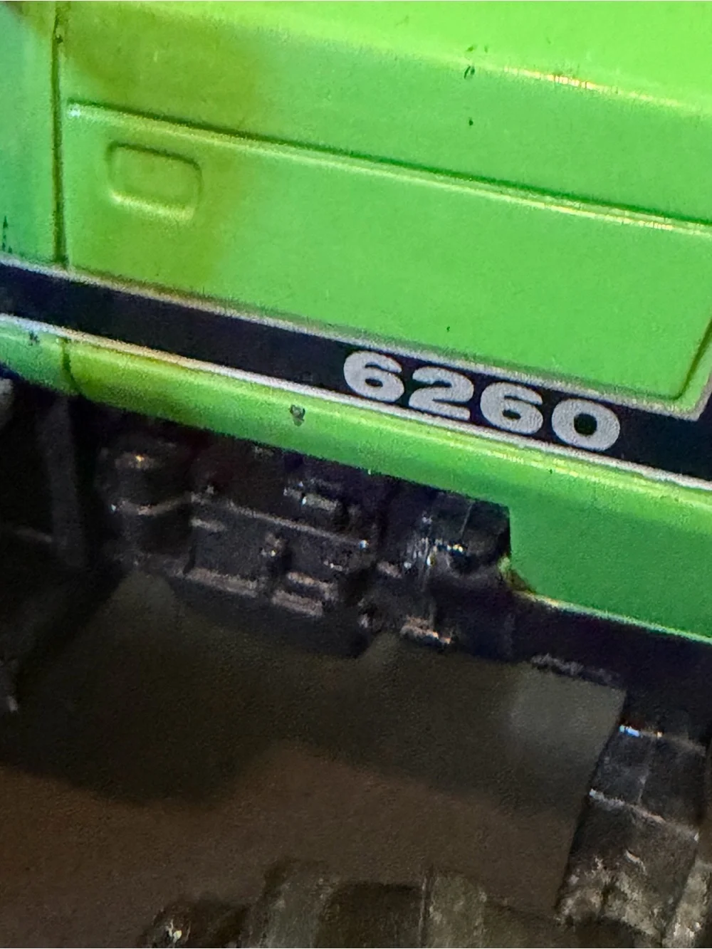 Vintage ERTL 1/16 Deutz-Allis 6260 Die-Cast Tractor Metal Toy Farm Collectible